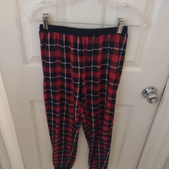 Boys 14 red plaid pajama set - Eddie Bauer - Picture 6 of 7